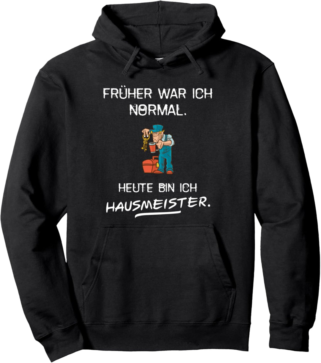 Hausmeister Spruch Lustig Hauswart Werkzeug Job Arbeit Fun Pullover Hoodie
