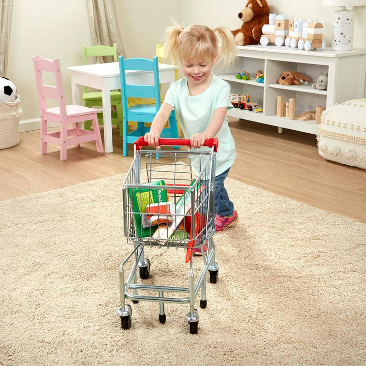 Melissa & Doug Einkaufswagen | Fantasiespiel | Spielset | 3+ | Geschenk für Jungen oder Mädchen, Ein