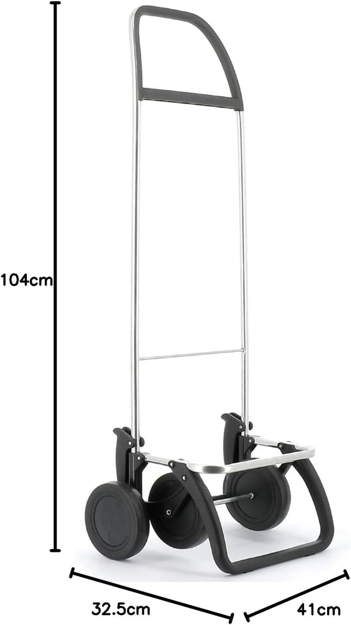 Einkaufstrolley Rolser Jean LN 4 Räder - Schwarz, Schwarz