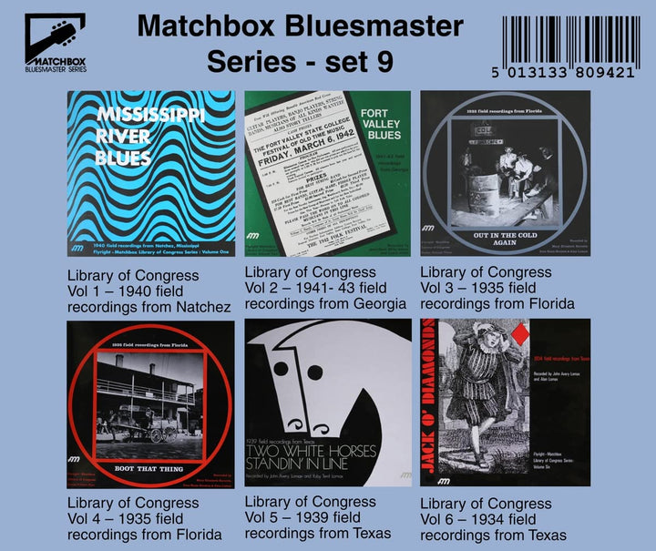 Matchbox Bluesmaster Series Set 9, Audio-CD
