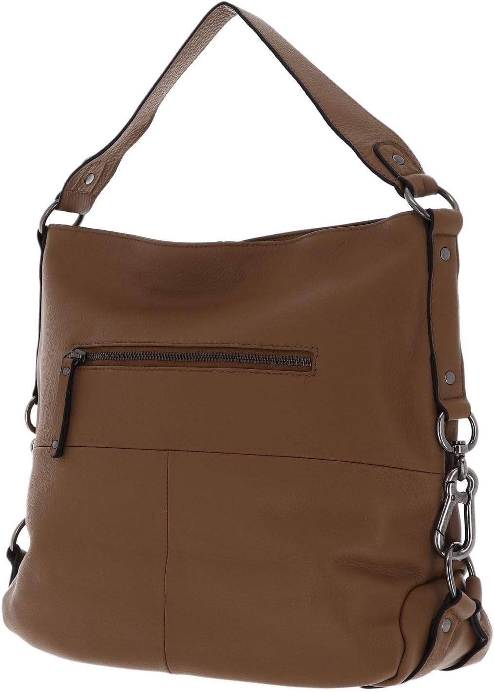 FREDsBRUDER Sha Na Na Schultertasche Leder 39 cm Iced Coffee, Iced Coffee