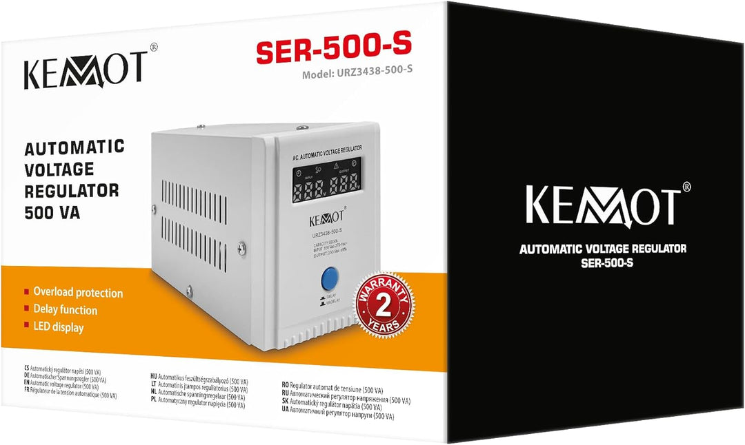 KEMOT Automatischer Spannungsregler SER-500-S