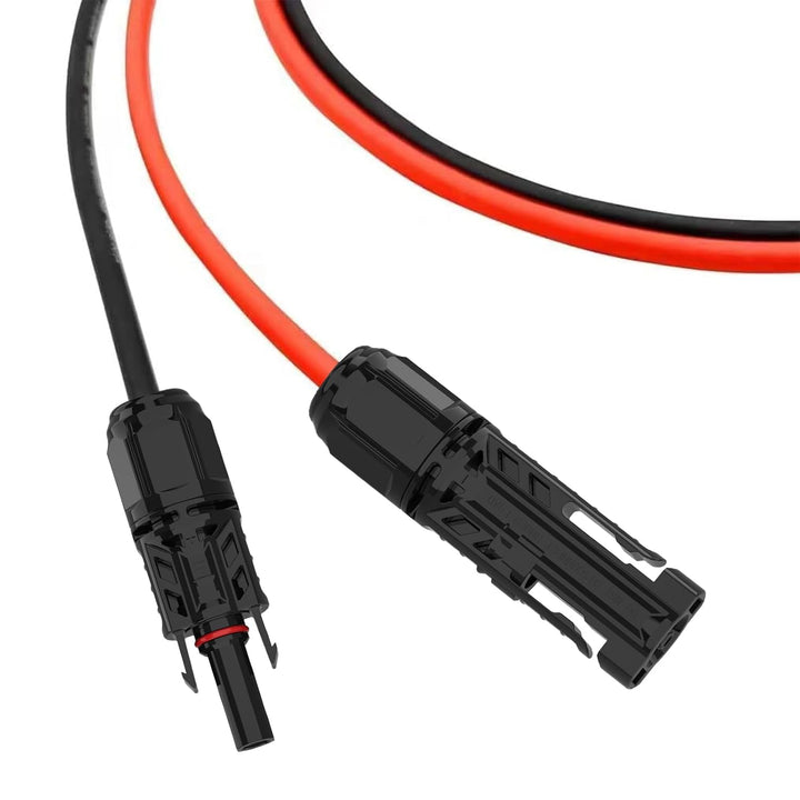 Solarkabel 4mm²/6mm², Solarkabel Verlängerung 1/2/3/5/8/10/13/15M (3M-AWG12/6mm) 3M-AWG10/6mm, 3M-AW