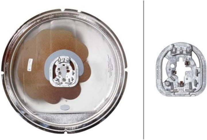 HELLA - Halogen-Fernscheinwerfer - Luminator Chromium - ECE-R7/E1 3099/ECE-R112 - 12/24V - 1F8 007 5