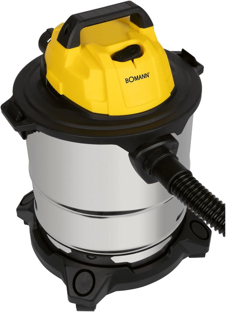 Bomann Nass Trockensauger 3in1,Nasssauger u. Gebläsefunktion,20L Tank,extra langes Kabel(5m) inkl. a