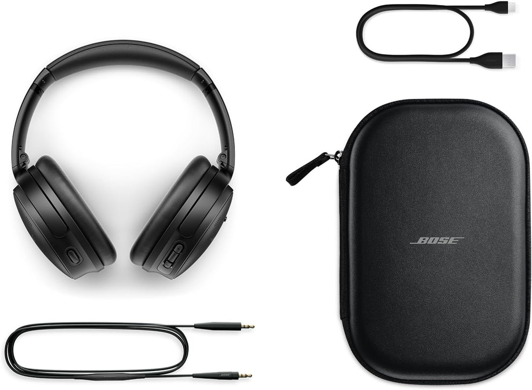 Bose QuietComfort Kabellose Kopfhörer mit Mikrofon und Noise-Cancelling, Bluetooth-Over-Ear-Kopfhöre