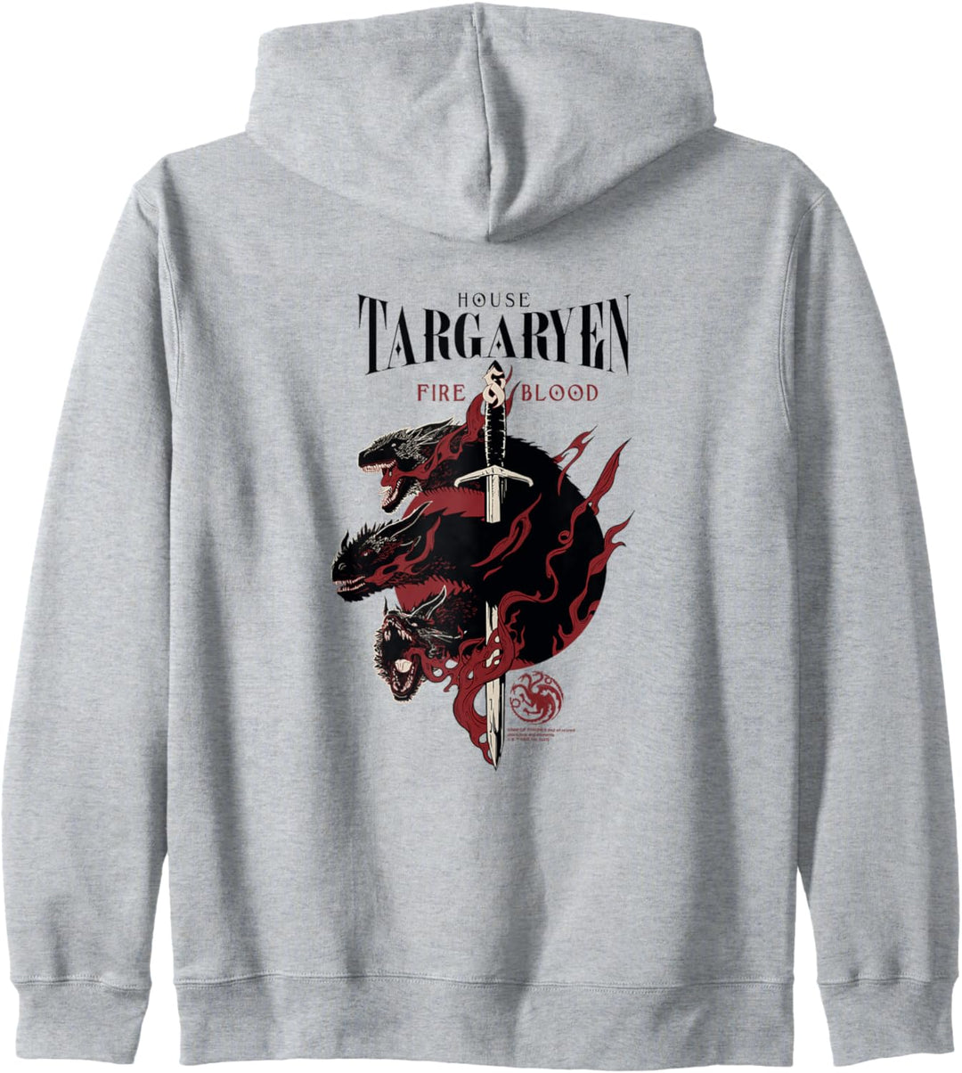 Game of Thrones House Targaryen Kapuzenjacke