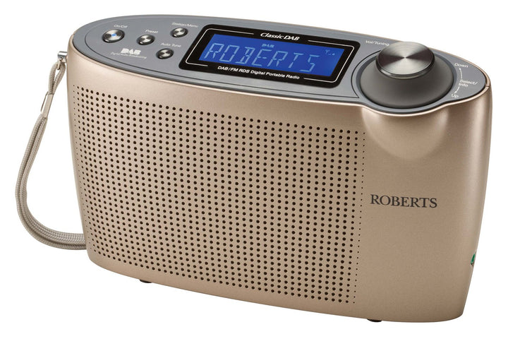 Roberts Classic DAB Digitalradio (DAB+, FM, 20 Stationsspeicher, USB-Upgrade, Handschlaufe)