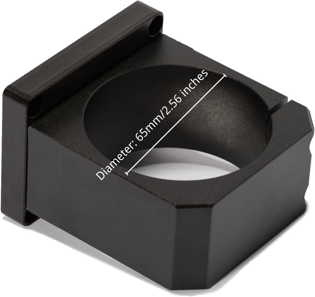 65mm CNC-Spindelhalter aus Aluminium, Z-Klemme für FoxAlien 4040-XE CNC-Fräser, kompatibel mit RT070