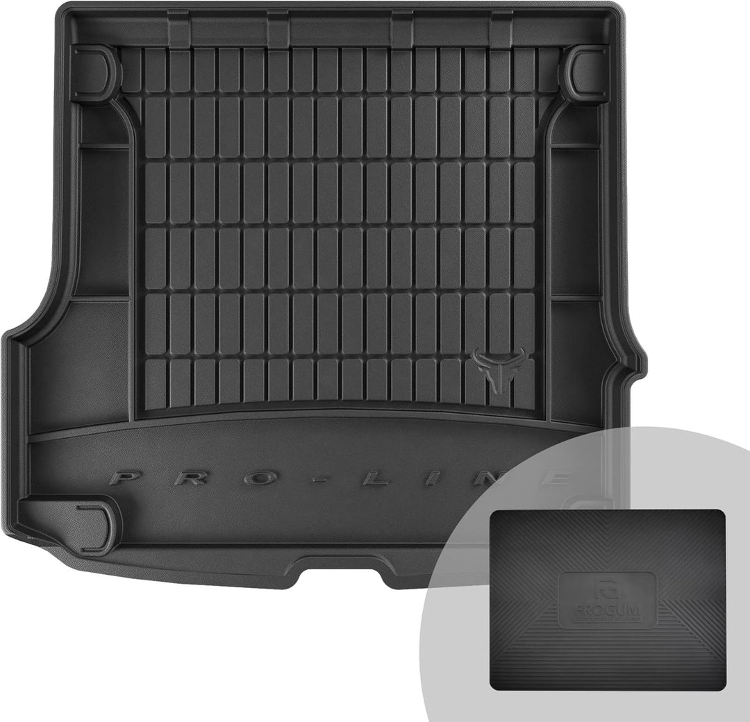 FROGUM ProLine 3D Gummimatte Exklusive Auto Kofferraummatte Kofferraumwanne für BMW X3 E83 2003-2010