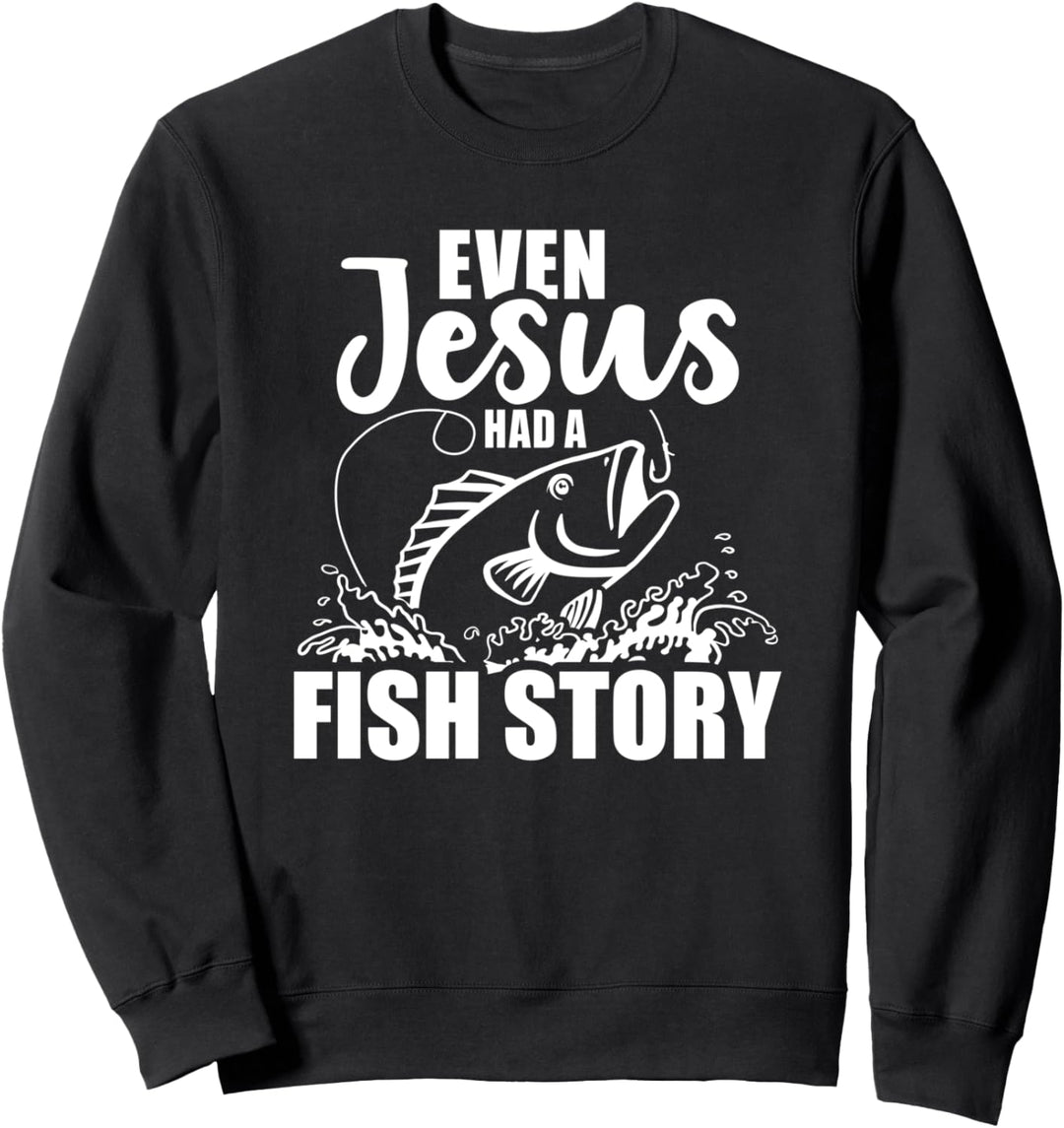 Angeln Jesus Christ Sweatshirt