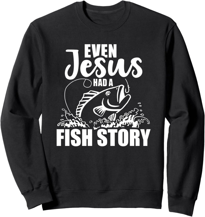 Angeln Jesus Christ Sweatshirt