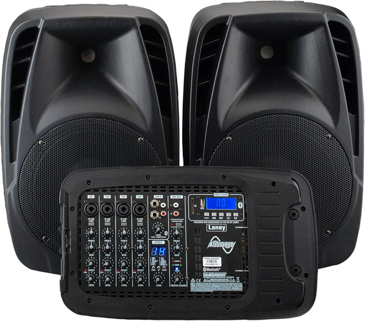 Laney AUDIOHUB Series AH2500D - Portable PA system - 2x500W - 6 channels Bluetooth and FX - 2 mics i