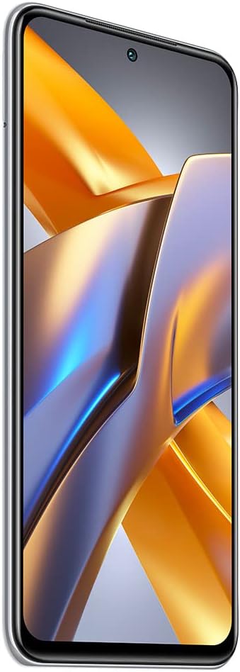 Telefonas POCO M5S/4GB + 64GB. Baltos spalvos. MZB0CITEU