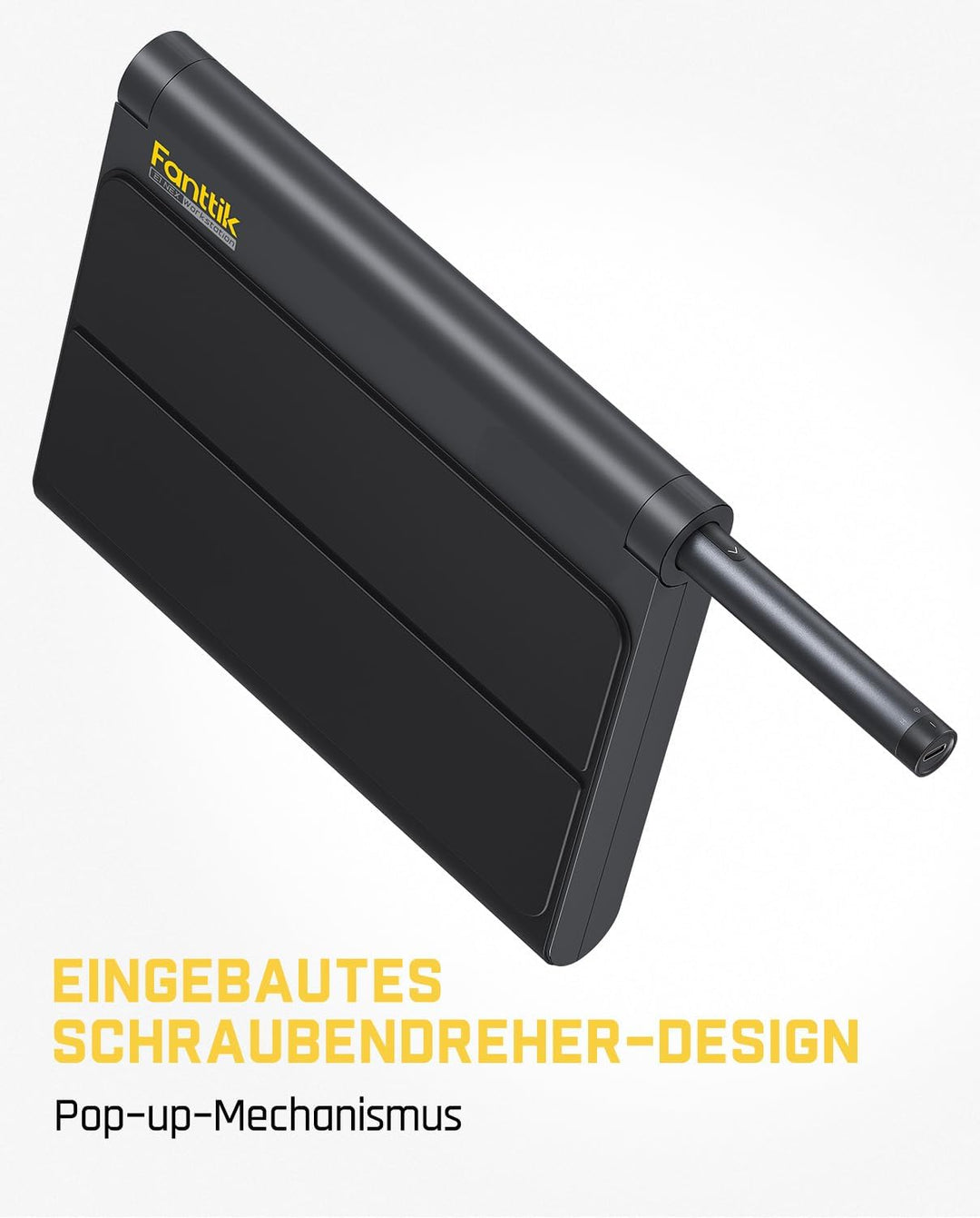 Fanttik E1 NEX Workstation Präzisions-Schraubendreher-Set, 64 magnetische Bits, 12 Arten von Fixierw