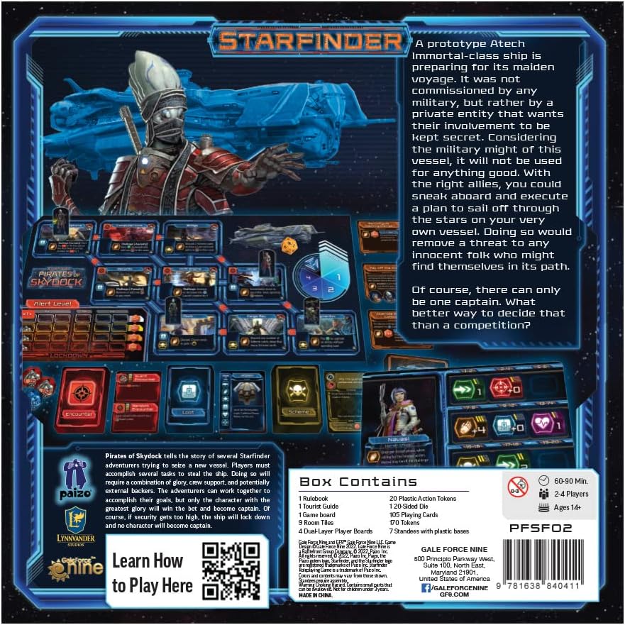 Gale Force Nine GF9PFSF2 Pathfinder: Pirates of Skydock