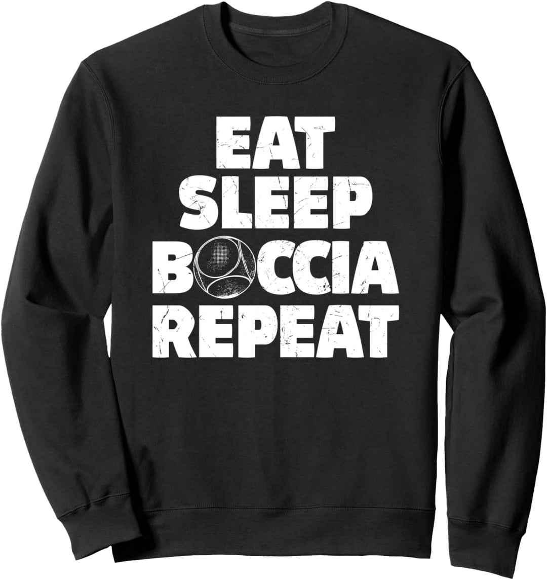 Boccia Outfit mit Boccia Kugeln für Bocciaspiel Sweatshirt