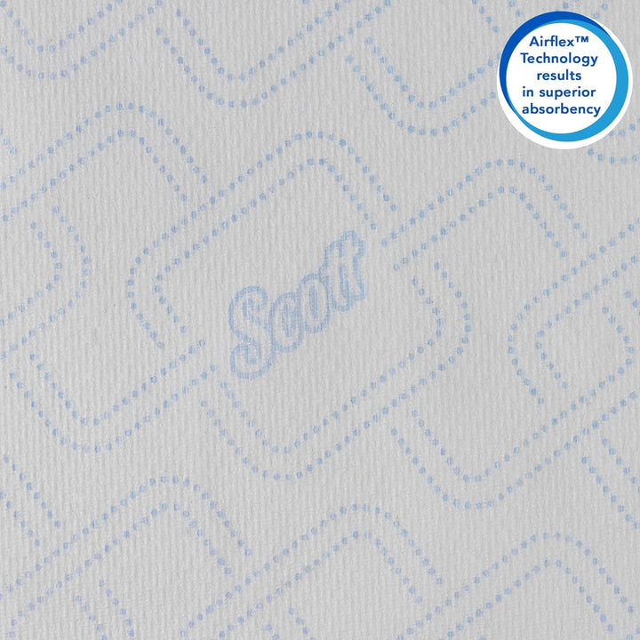 Scott Control Rollenhandtücher 6622 – Einweg-Handtücher – 6 Papiertuchrollen x 300 m Papierhandtüche