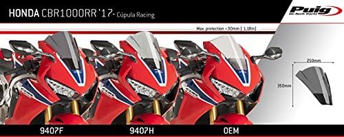 Racingscheibe Z kompatibel für Honda CBR 1000 RR Fireblade/SP/-2 17-19 klar Puig