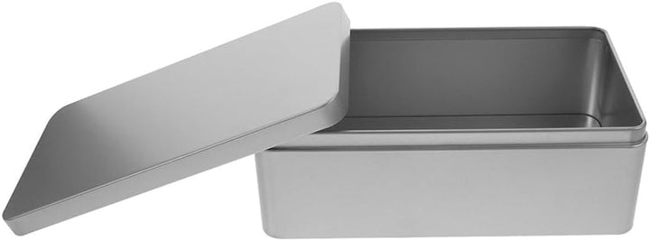 Zerodeko Blechschachtel Mit Deckel Rechteckige Weissblechdose Teedose Für Teebeutel Aufbewahrungsbox