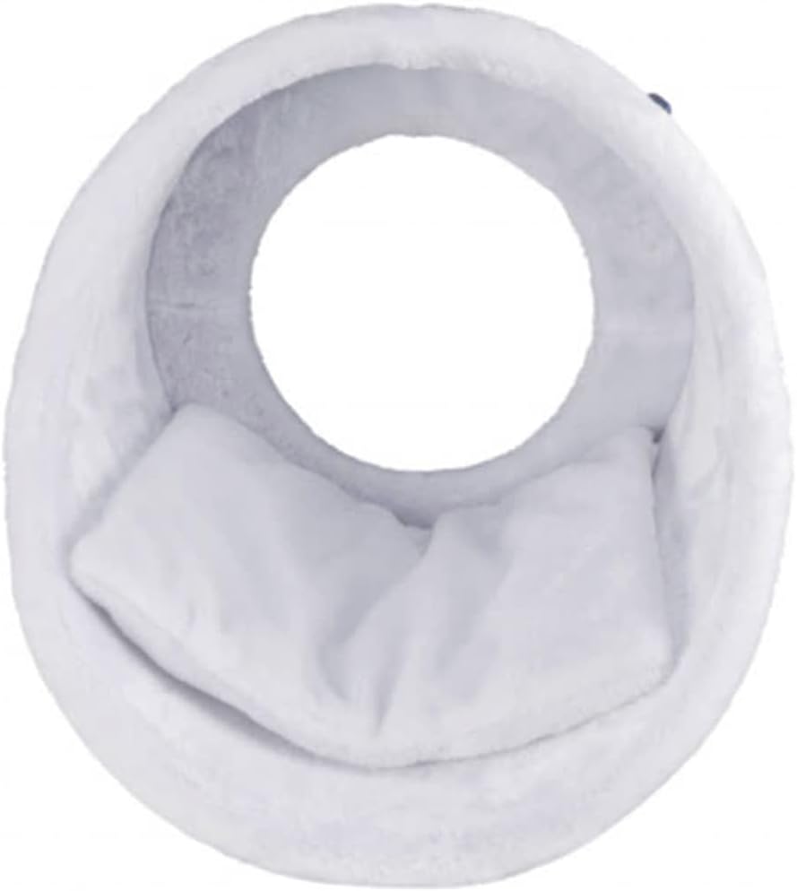 Trixie 43144 Hängehöhle für Heizkörper, rund, ø 38 × 34 cm, weiss/grau