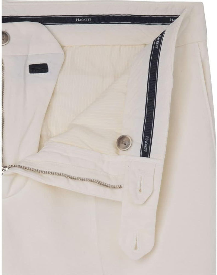 Hackett London Herren Core Sanderson Pants 32W / 30L Ecru, 32W / 30L Ecru