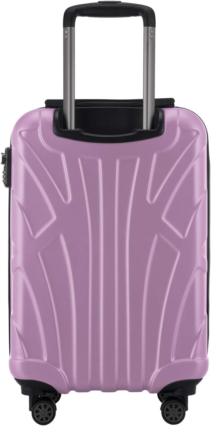 Suitline Handgepäck Hartschalen-Koffer Koffer Trolley Rollkoffer Reisekoffer, TSA, 55 cm, ca. 34 Lit