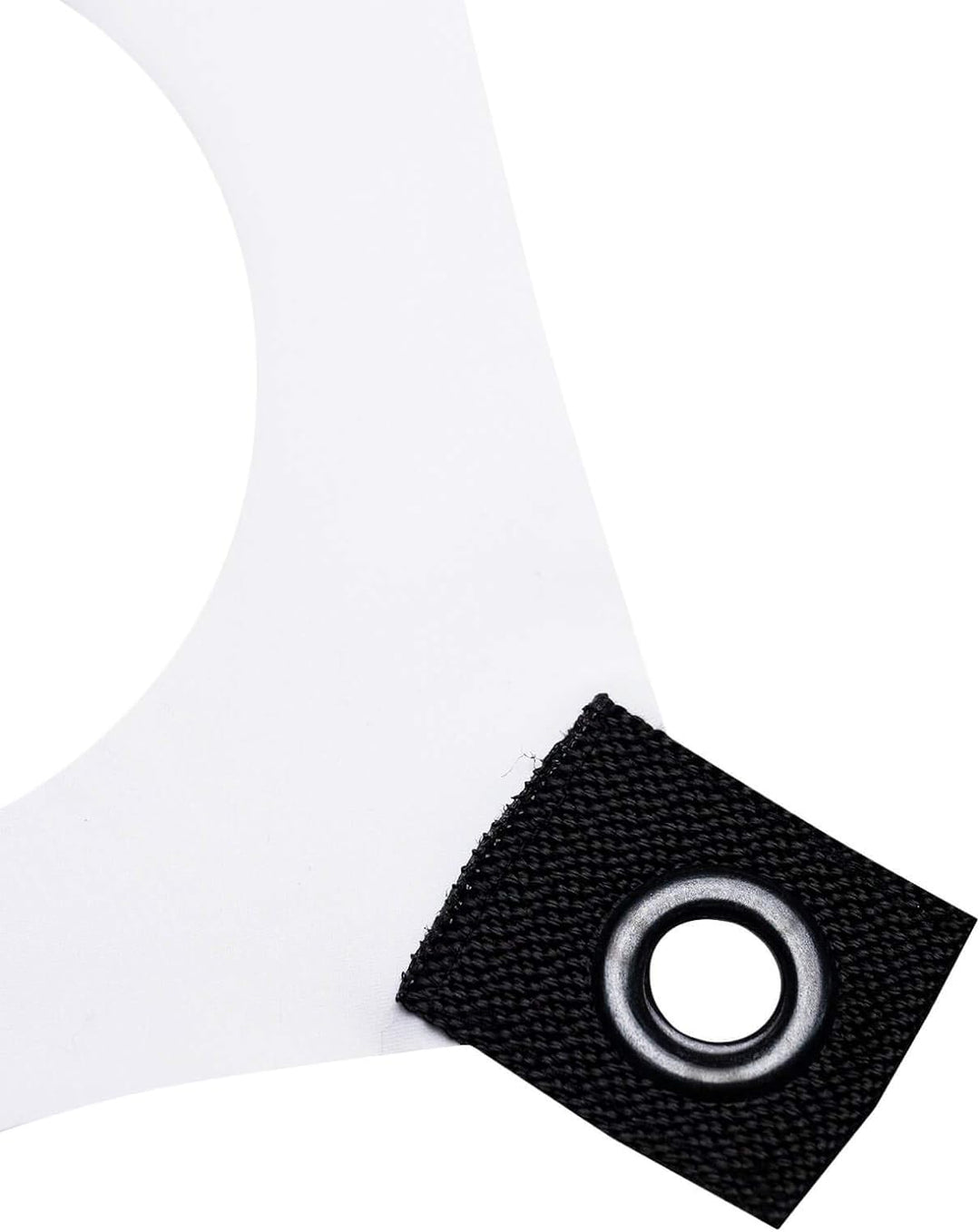 PSYWORK Schwarzlicht Segel Spandex | PSY Suzy Square | Weiss | 1 x 1m | UV-aktiv | Leuchtend | Wandt