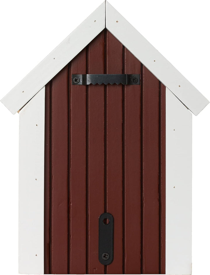 Wildlife Garden WG311 Bienen-Hotel Rot - Insektenhotel aus Holz