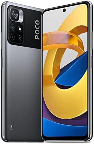 Xiaomi Poco M4Pro (Black, 4+64) Black 4+64, Black 4+64