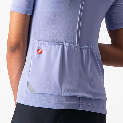 CASTELLI Damen T-Shirt XS Violet Mist, XS Violet Mist