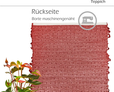 Lashuma Zottelteppich Masala Pink, weiche hochfor Badematte 50x70 cm 50x70 cm Marsala, 50x70 cm Mars