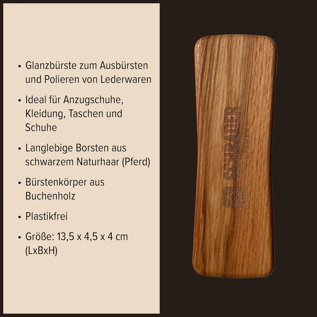 Schrader Reitsport Lederpflege - Pflegeset für strapazierte Reitkleidung und Reitzubehör - Lederrein