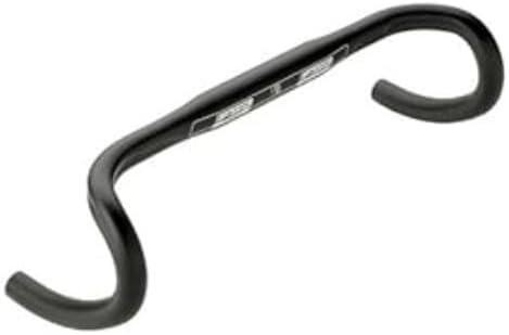 FSA Unisex-Adult Lenker Omega Compact, Ø31.8, Al6066 Piega 420mm 31,8, schwarz, 42 cm 42 cm Schwarz,