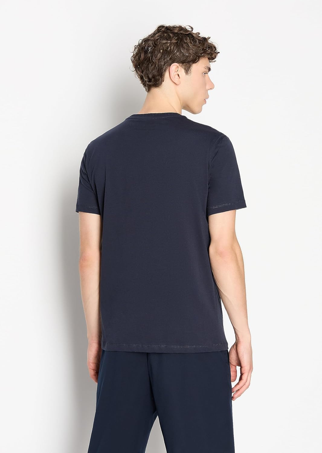 Armani Exchange Herren Regular Fit Ax Eagle Tee T-Shirt S Navy, S Navy