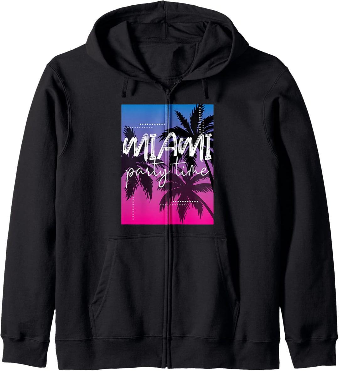 Coole Miami Beach Shirts, I Love Miami Florida, Miami Outfit Kapuzenjacke