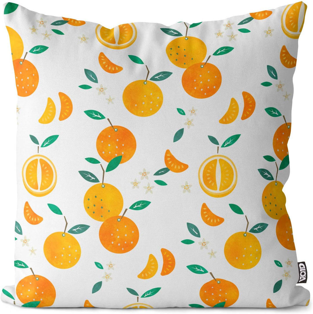 VOID Aquarell Orangen Kissenbezug Kissenhülle Sofakissen Kissen Deko Outdoor-Kissen Dekokissen, Kiss