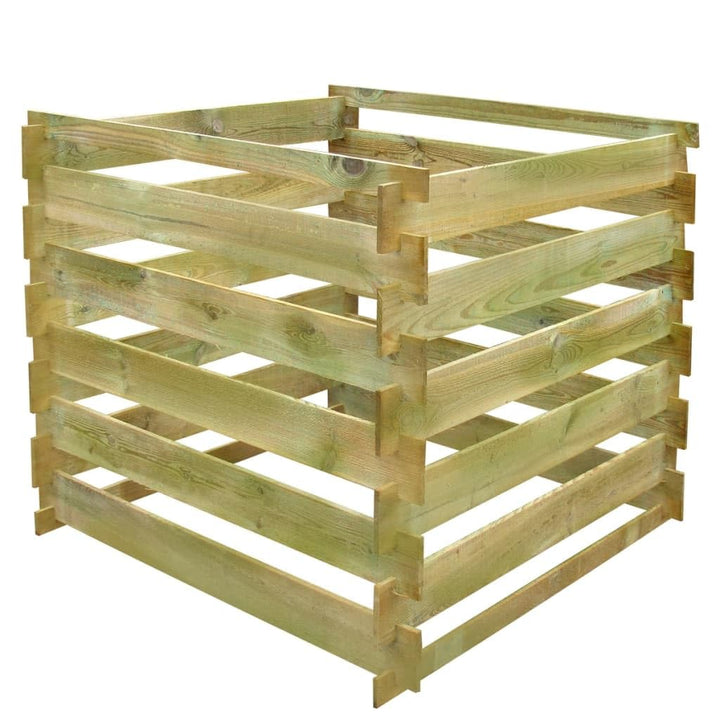 Generisch Lattenkomposter 0,54 m3 Quadratisch Holz,Heim &amp; Garten,Rasen &amp; Garten,Gartenpflege,Kompost