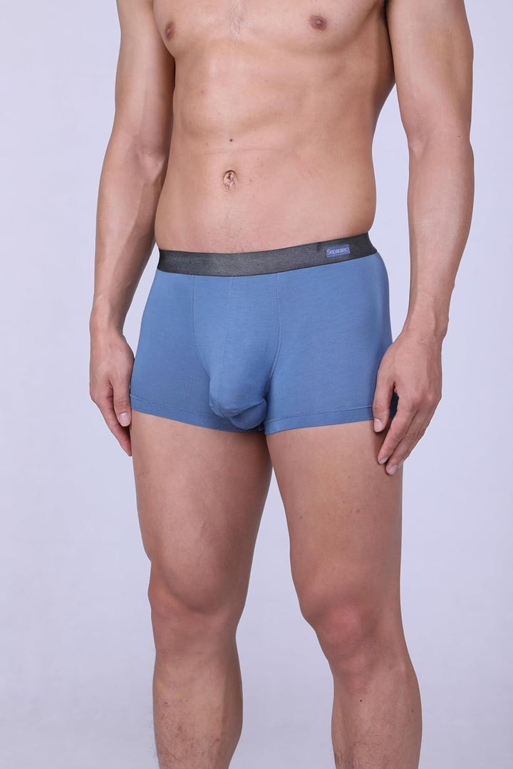 Separatec Herren Boxershorts, Herren Unterhosen aus Bambus-Viskose, atmungsaktiv und weich, Doppelbe