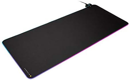 Corsair MM700 RGB Extended Cloth Gaming-Mauspad - 930mm x 400mm - 360° RGB-Beleuchtung - Zwei USB-Po