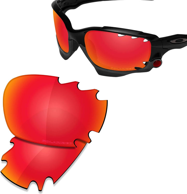 Saucer Premium Ersatzgläser für Oakley Jawbone Vented Racing Jacket Sonnenbrillen High Defense - Fir
