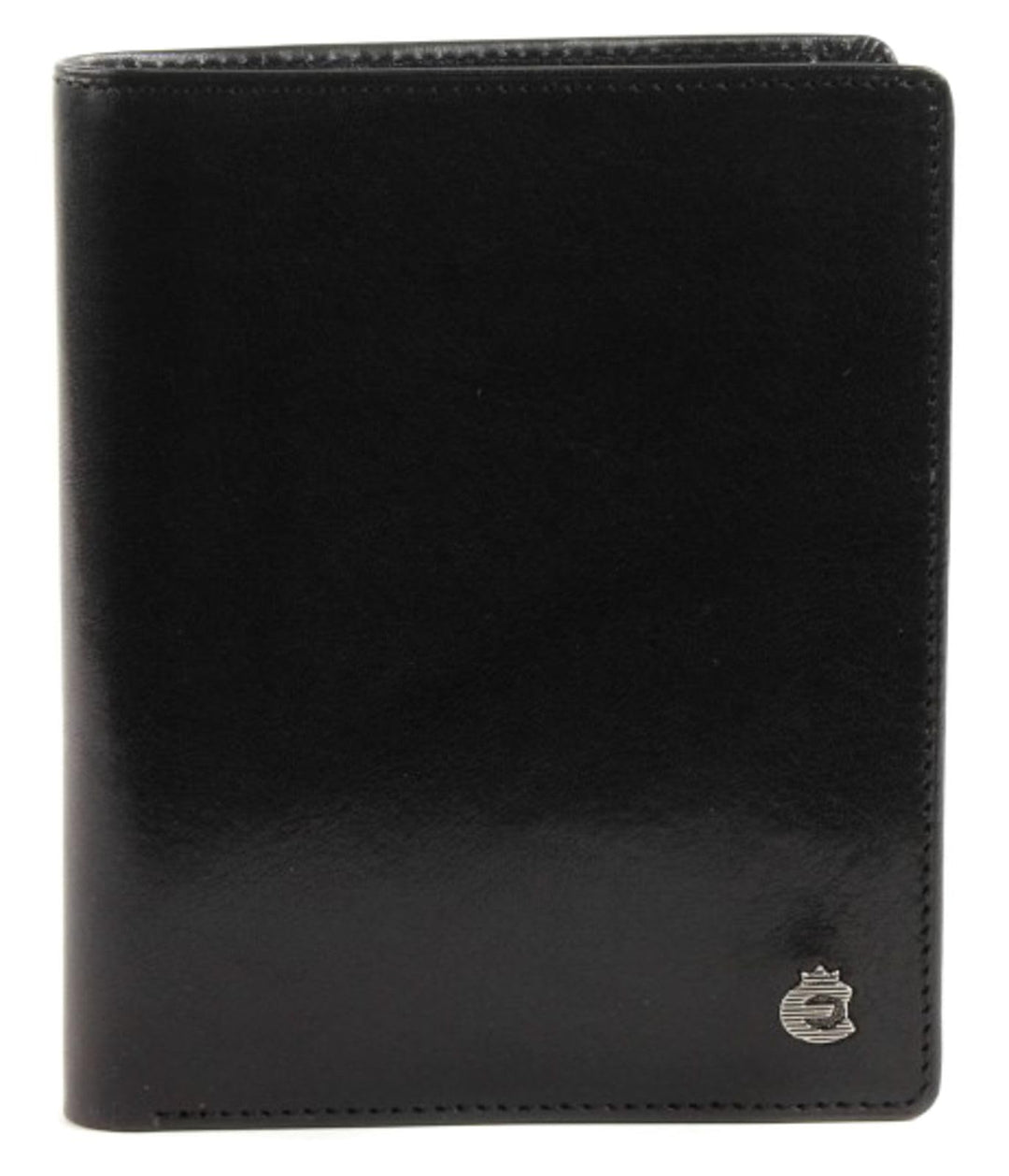 Esquire Toscana Geldbörse III Leder 10 cm Schwarz, Schwarz