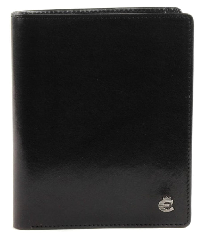 Esquire Toscana Geldbörse III Leder 10 cm Schwarz, Schwarz