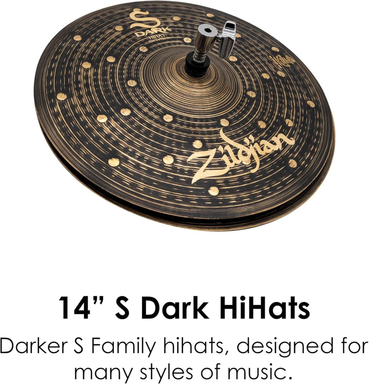 Zildjian S Dark Becken-Set, 4-teilig