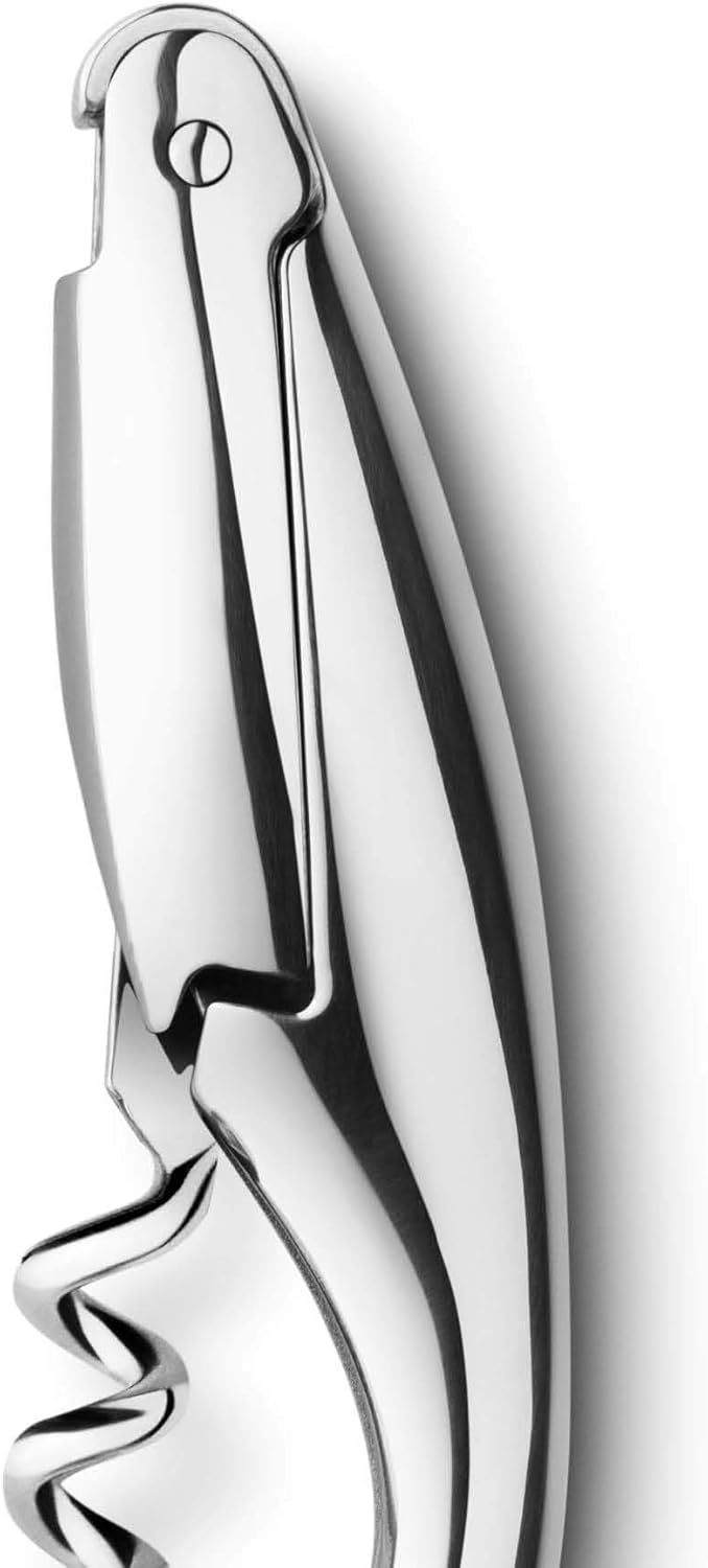 Georg Jensen GJ 081031 Korkenzieher, Edelstahl, Stainless Steel, 15,7 x 7,7 x 2,8 cm