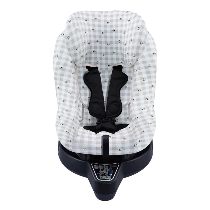 JYOKO KIDS Bezug Kompatibel mit Besafe Izi Turn B I-Size (Picnic Vichy) Picknick Vichy FUNDA, Pickni