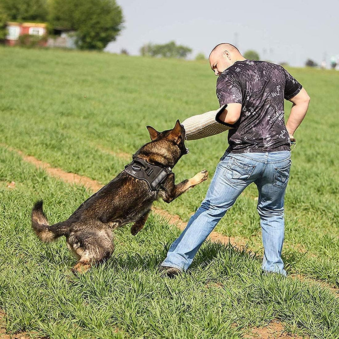winbarry Hunde Armschutz,Ärmel Hund,Beissarm Für Hunde,Hund beisst Sleeve,Dauerhafte Jute Ausbildung