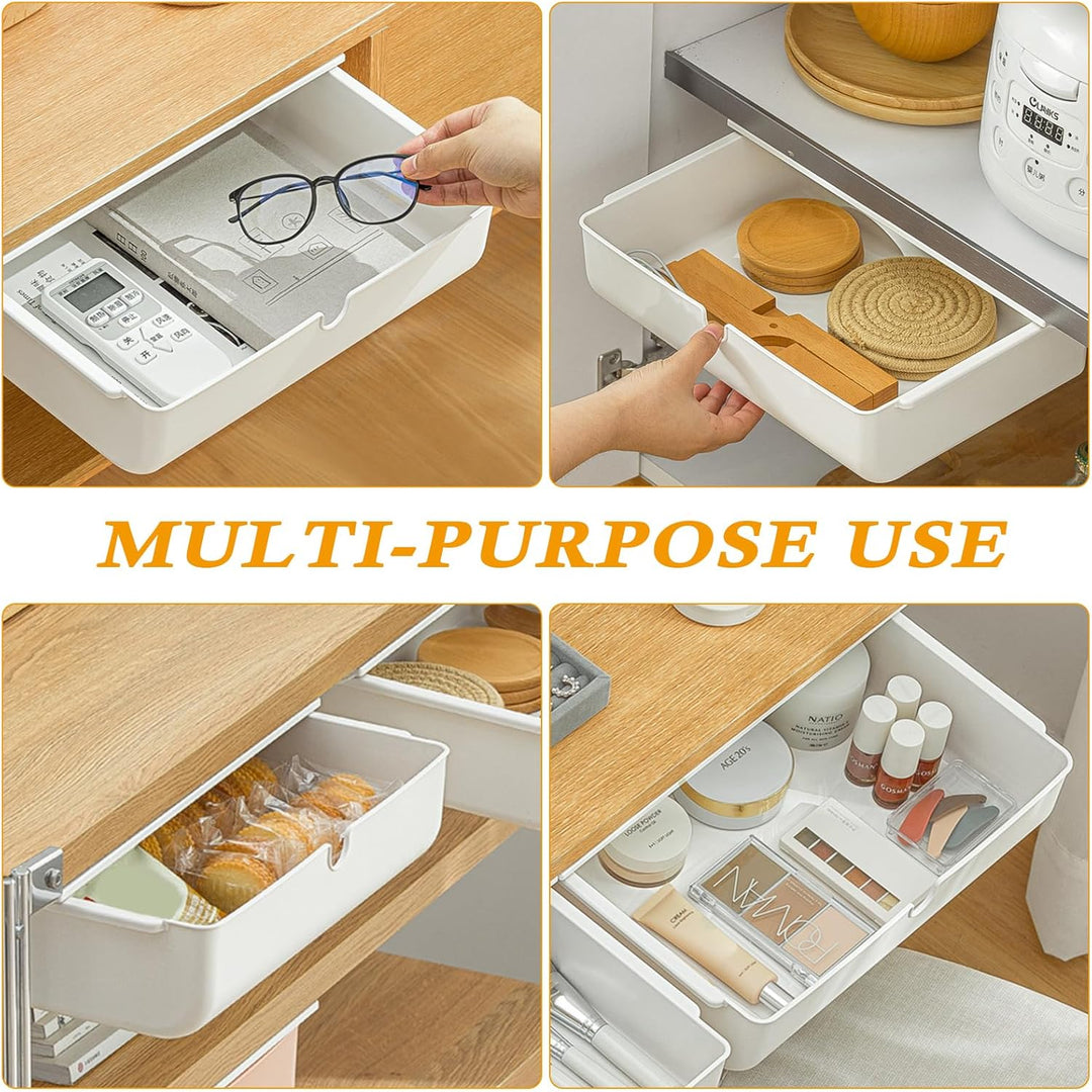 Schublade Unter Schreibtisch, Unterbau Schublade, Selbstklebende Organizer, Schreibtisch Schublade,