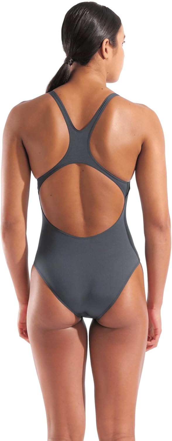 ARENA Damen Women's Team Swimsuit Swim Pro Solid One Piece Swimsuit (1er Pack) 30 Asphalt-bright Cor