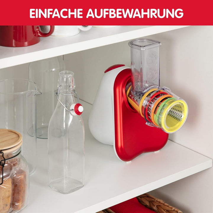 Moulinex DJ756G Fresh Express Plus | Elektrisches Schnitzelwerk | Gemüseschneider | Gemüsehobel | 5